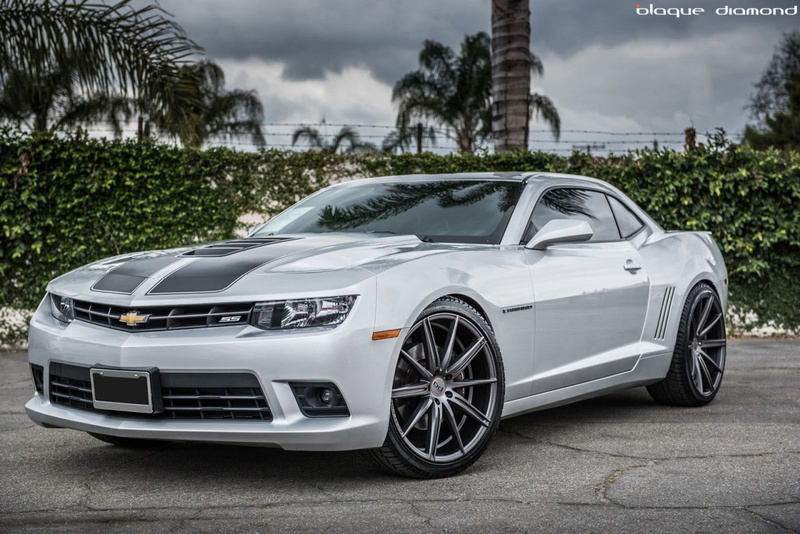 palm trees, 720P, Chevrolet Camaro SS, car