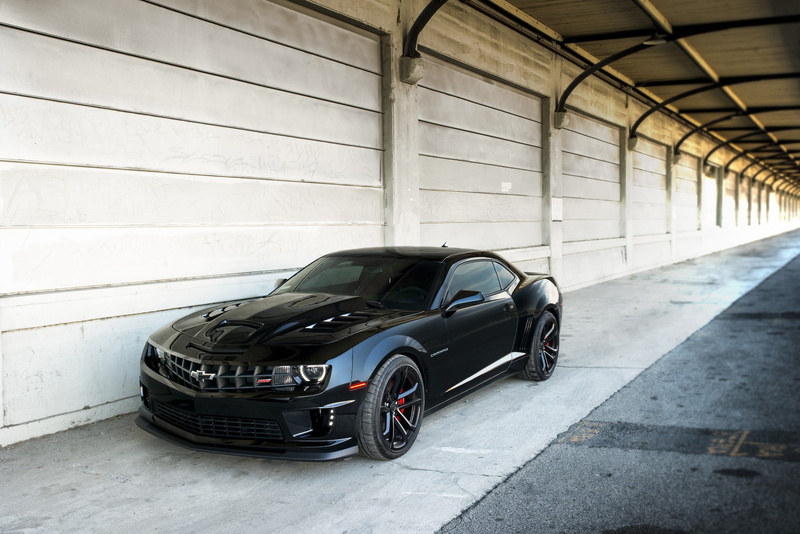 camaro, 1080P, Camaro ss, ss, wall, black, lights, Chevrolet