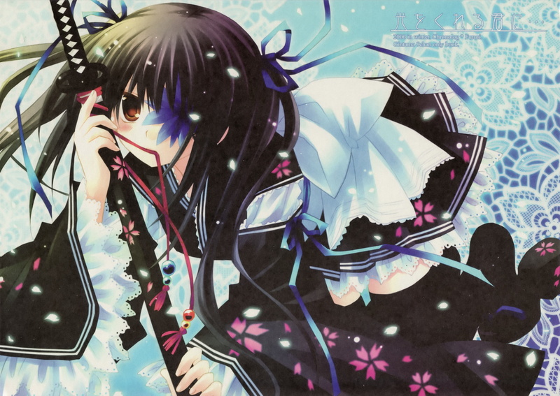 gintama, scanned image, image, kyuubei, yagyuu kyuubei, 2K, anime girls, yagyuu, girls, scanned, anime