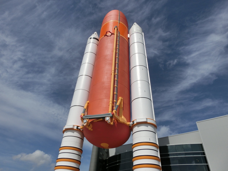 building exterior, day, sunlight, tall - high, pipe - tube, astronaut, sky, no people, space, space travel, silver colored, 4K, nasa, rocket, metal, belief in progress