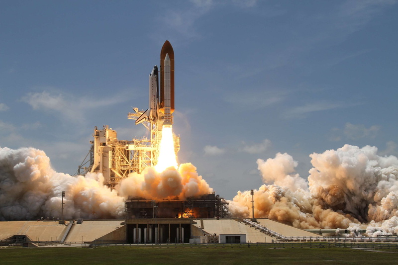 liftoff, launch, architecture, factory, smoke stack, travel, pollution, cloud - sky, sky, nature, nasa, industry, space, flight, environmental issues, rocket