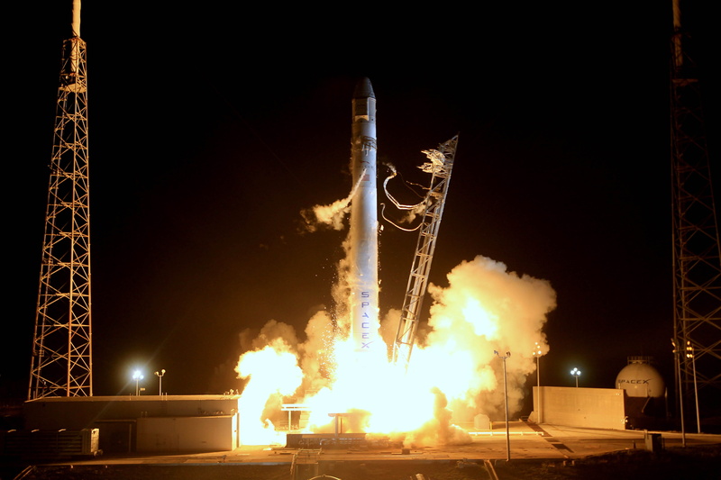 flames, rocket, countdown, spacex, spacecraft, transportation, glowing, architecture, rocket engine, speed, night, missile, power, aerospace, launch, nature