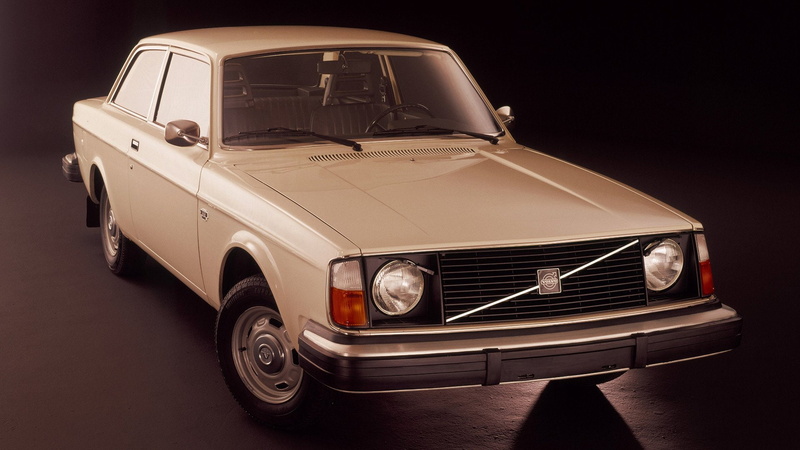 1080P, Volvo, Volvo 240 Series, White Car