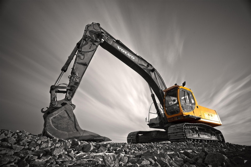 Volvo, 1080P, Vehicles, Excavator