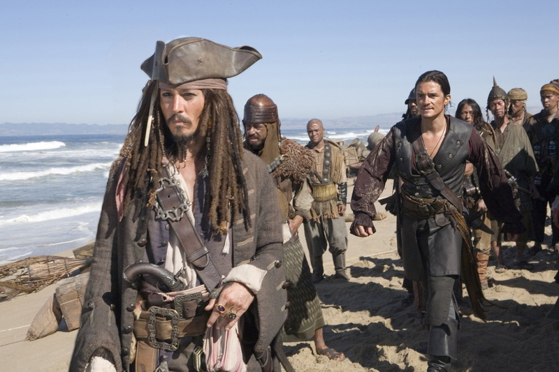 Will Turner, Pirates Of The Caribbean: At Worlds End, Pirates Of The Caribbean, Johnny Depp, Jack Sparrow, 1080P, Orlando Bloom