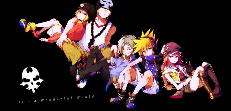 world, tsuyuxxx, misaki, 1080P, kiryu, daisukenojou, neku, sakuraba, bitou, shiki, raimu, yoshiya, ends