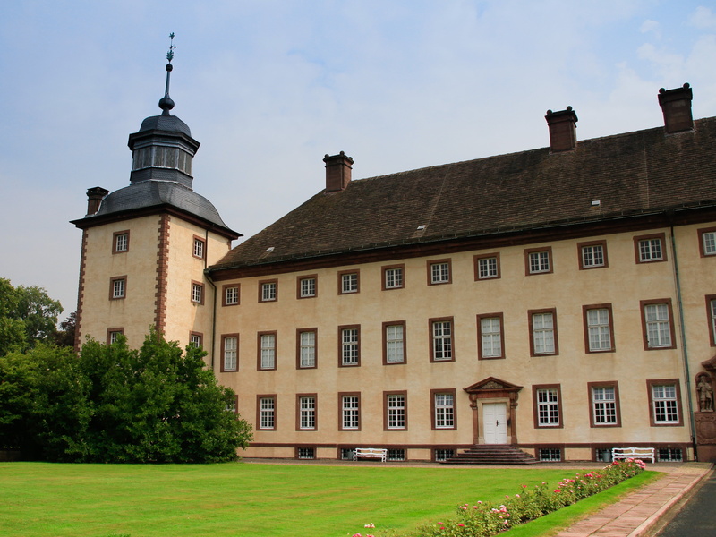 plant, nature, tree, tourism, corvey, sky, window, learning, outdoors, tower, 4K, building, historically, unesco world heritage, the past, school, education