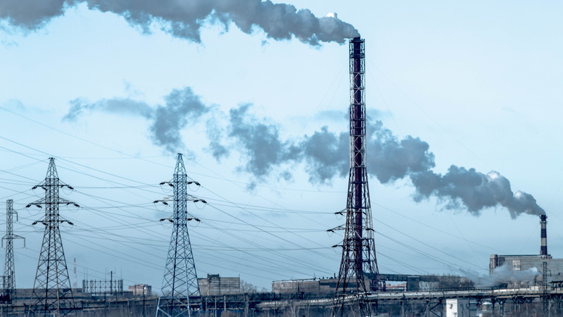 built structure, buildings, power, power supply, environment, factor, emitting, technology, nuclear, sky, smoke - physical structure, outdoors, pollution