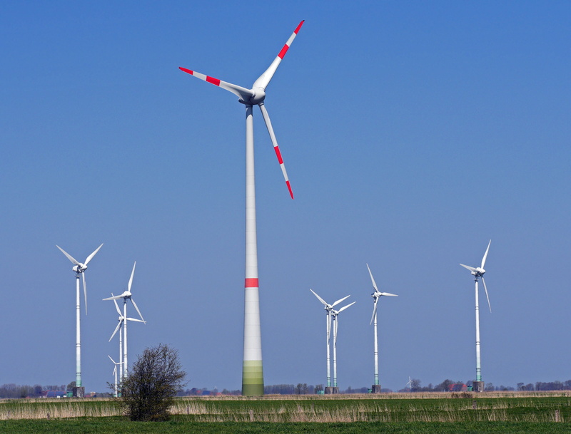 sustainable resources, wind turbine, wind, windräder, fuel and power generation, wind power, landscape, east frisia, coastal region, current, nature, energy