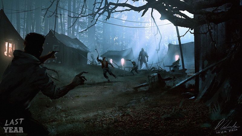 artwork, group of people, plant, fantasy art, illuminated, night, Darek Zabrocki, forest, 720P, men, government, weapon, land, cold temperature, tree