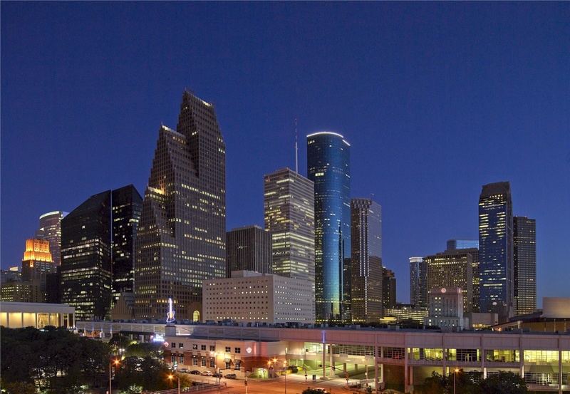 landscape, highrise, tower, cityscape, twilight, built structure, downtown, tall - high, skyscraper, architecture, towers, residential district, urban
