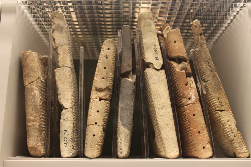 sumerian, in a row, no people, abundance, still life, indoors, writing, semitic, religion, ancient, culture, side by side, close-up, sunlight, science