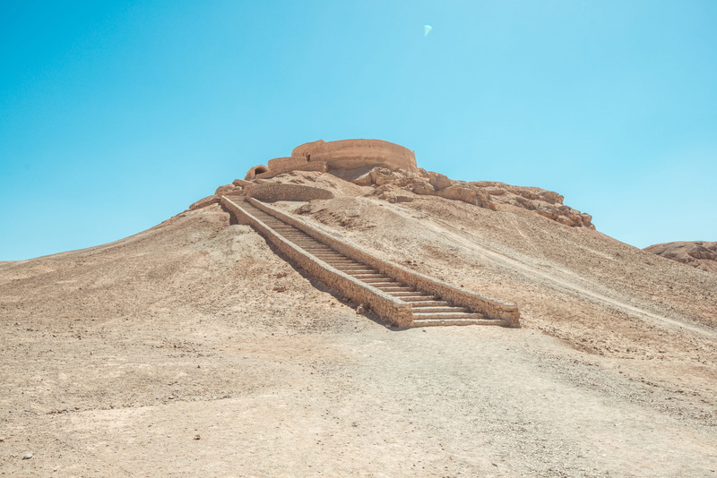 monument, outdoors, travel destinations, archaeology, climate, historic, no people, civilization, arid climate, zarathustra, historical, clear sky, iran