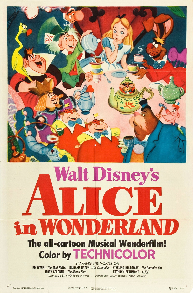 comedy, alice, depp, fairy, disney, poster, adventure, wonderland, fantasy, 2K