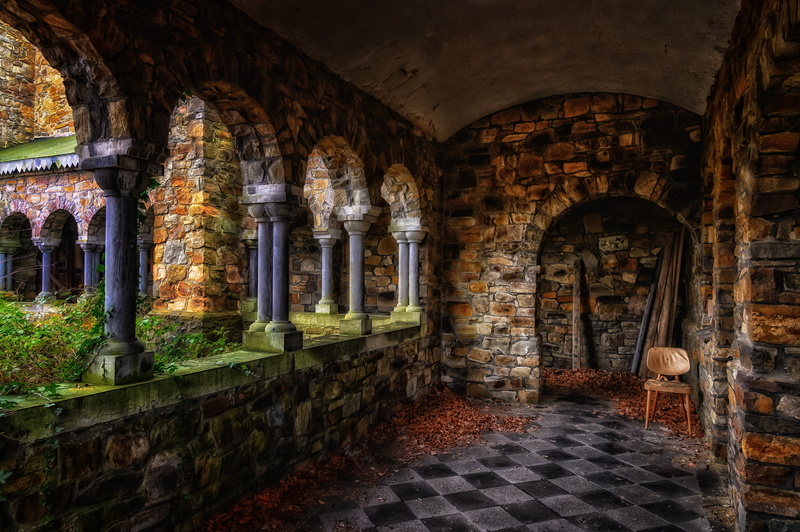 abandoned, arch, building, mood, flooring, atmosphere, ancient, monastery, abandoned places, atmospheric, middle ages, mysterious, indoors, gang, day, abbey
