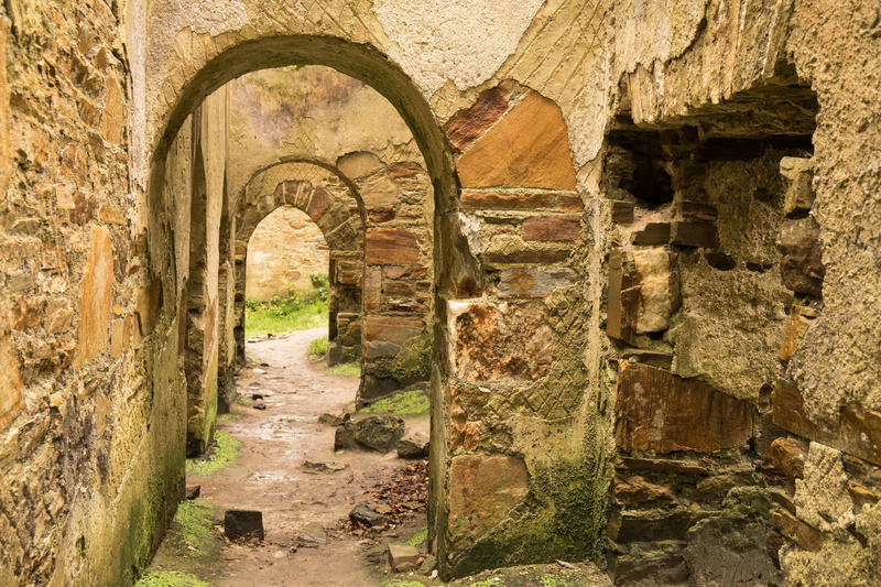 5K, historically, ancient civilization, wall - building feature, day, deterioration, ruin, the past, daytime, nature, building, leave, arched, architecture