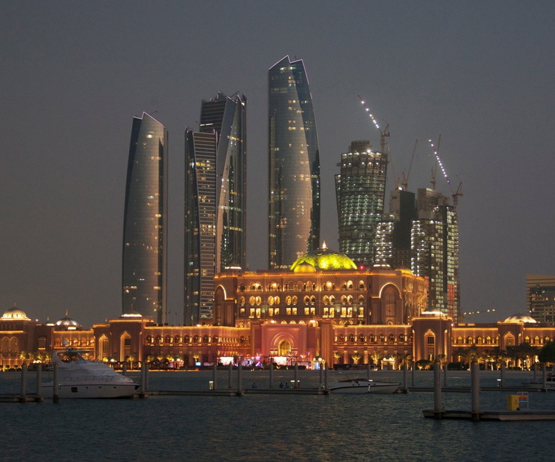 United Arab Emirates, 1080P, Abu Dhabi, Etihad Towers, Man Made, Building