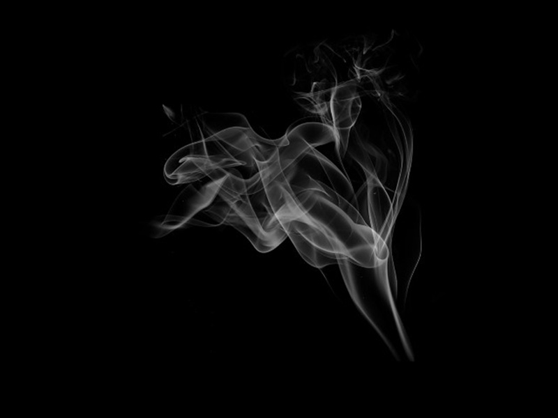 abstract, veiled, changing form, nature, design, black background, incense, fumes, mist, indoors, no people, copy space, pattern, white color, 5K, smoke - physical structure