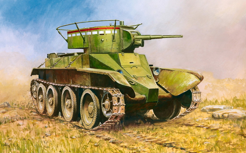 art, land vehicle, environment, caliber, outdoors, agricultural machinery, 45 mm, 2K, WW2, artist, machinery, gun, nature, no people, transportation, landscape