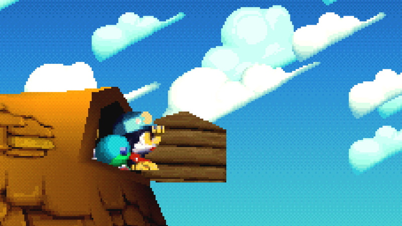 cloud - sky, 1080P, built structure, day, smoke stack, pollution, city, nature, composite image, outdoors, architecture, pixel art, business, klonoa, building exterior