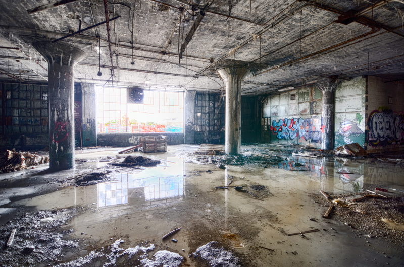 hdr, no people, united states of america, building, decline, domestic room, architectural column, carnival of rust, ruined, living room, old, deterioration