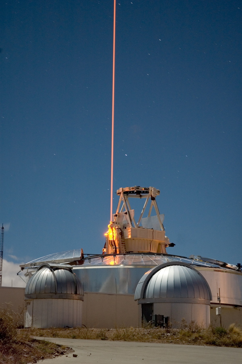 copy space, clear sky, research, technology, nature, cargo container, sky, day, metal, military, starfire optical range, container, industry, transportation