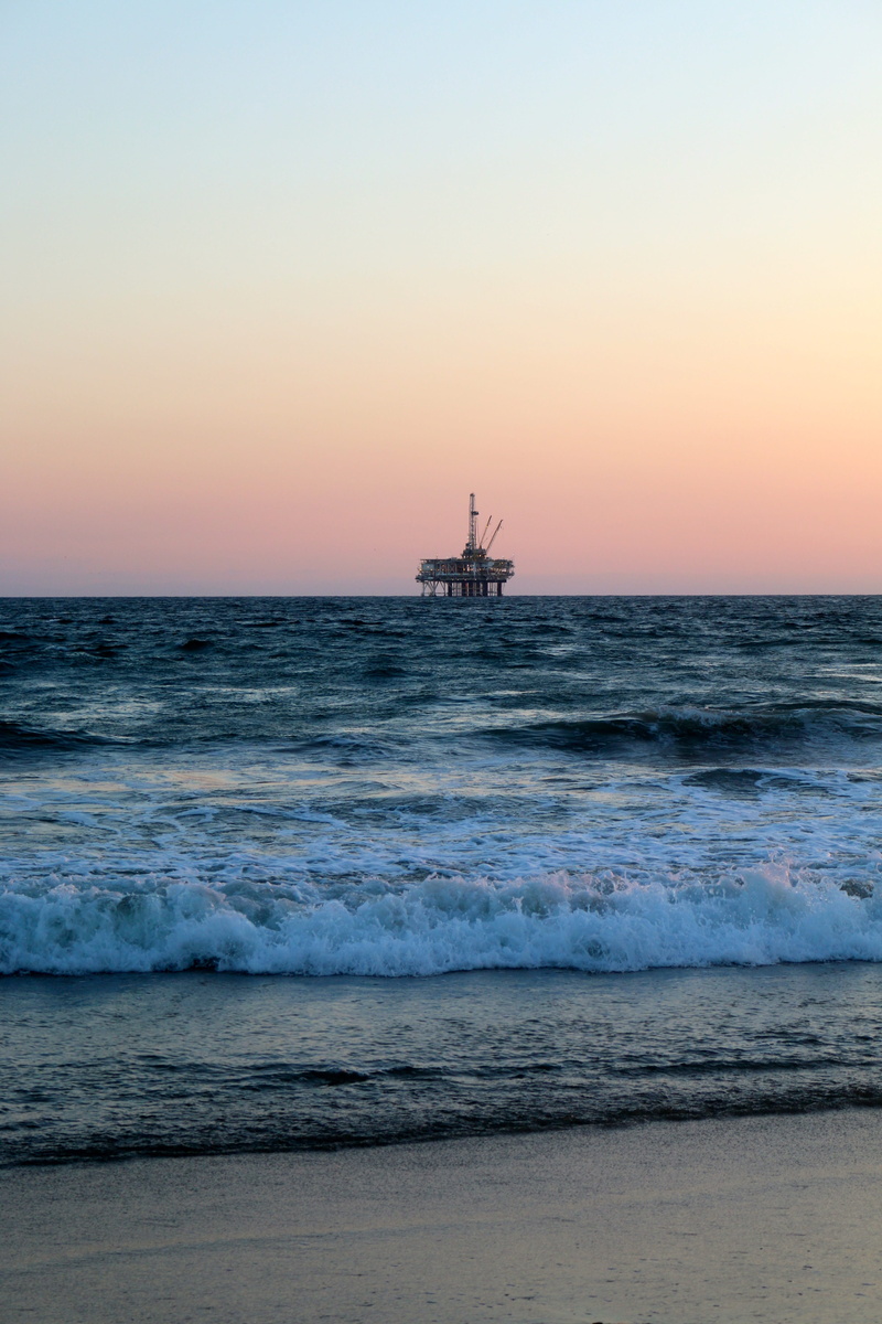 gas, platform, Oil Rig, silhouette, sand, well, Oil, orange color, industry, gray, exploration, oil, sky, power, energy, travel, sunset, transportation