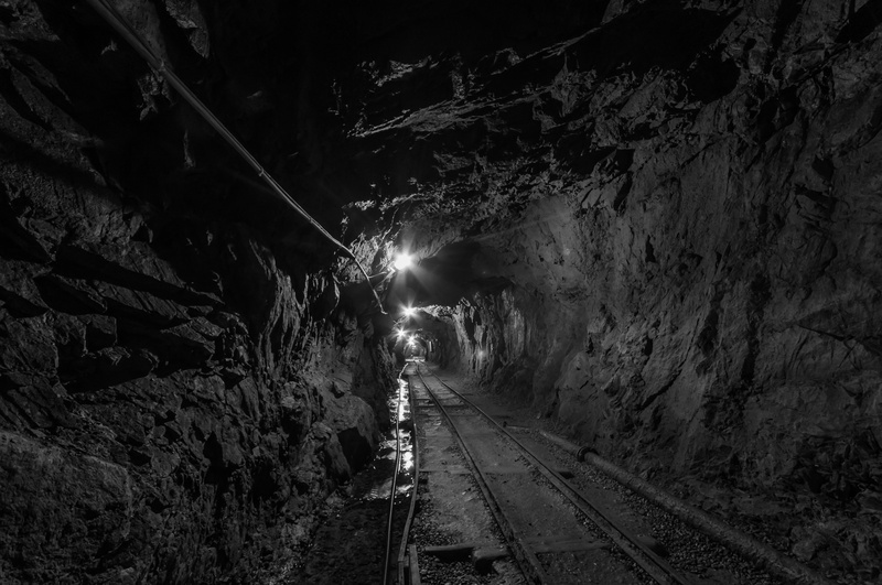 wałbrzych, direction, tracks, pkp, dark, mode of transportation, beauty in nature, shaft, the path, quarry, rock, way, diminishing perspective, rail, corridor