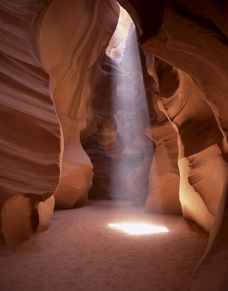 light shaft, 1080P, slot Canyon, landscape, daytime, desert, page - Arizona, antelope Canyon, rock - Object, canyon, sandstone, geology, rock formation