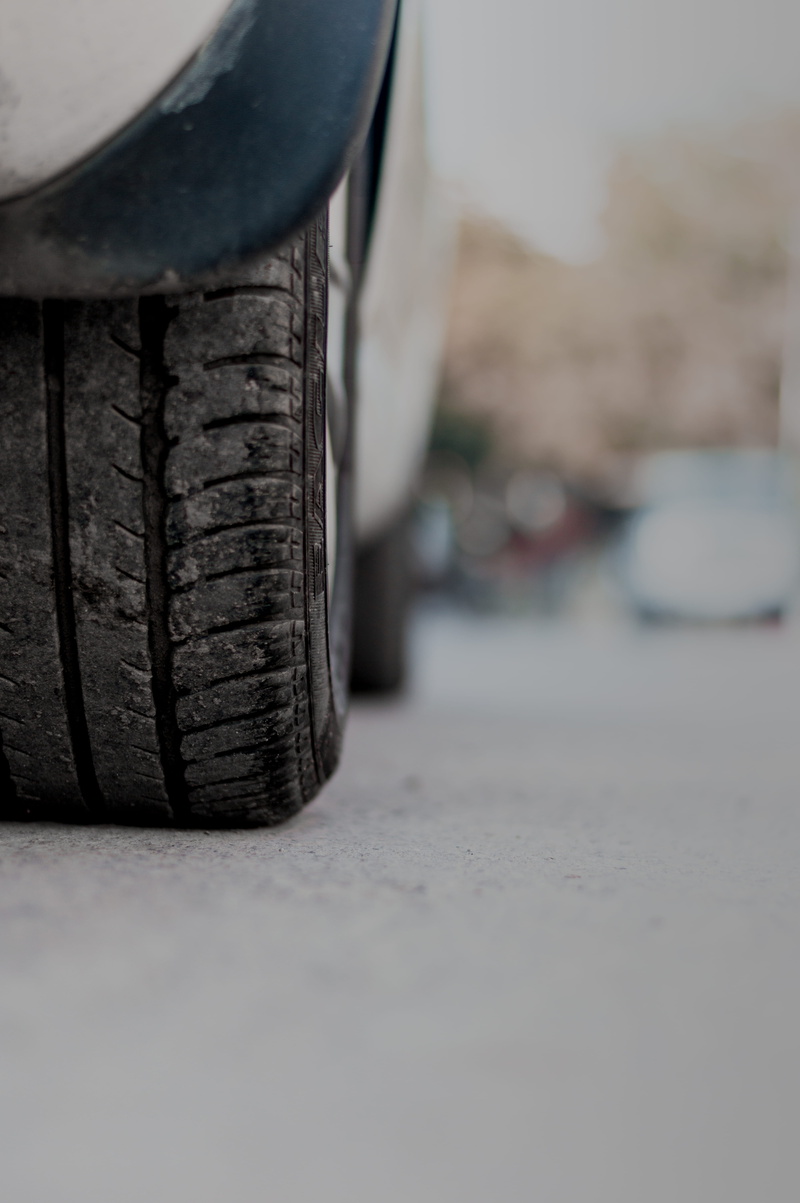 animal, stationary, street, road trip, rubber, light, finger, surface level, day, headlight, lens cap, drive shaft, alloy wheel, black color, furniture