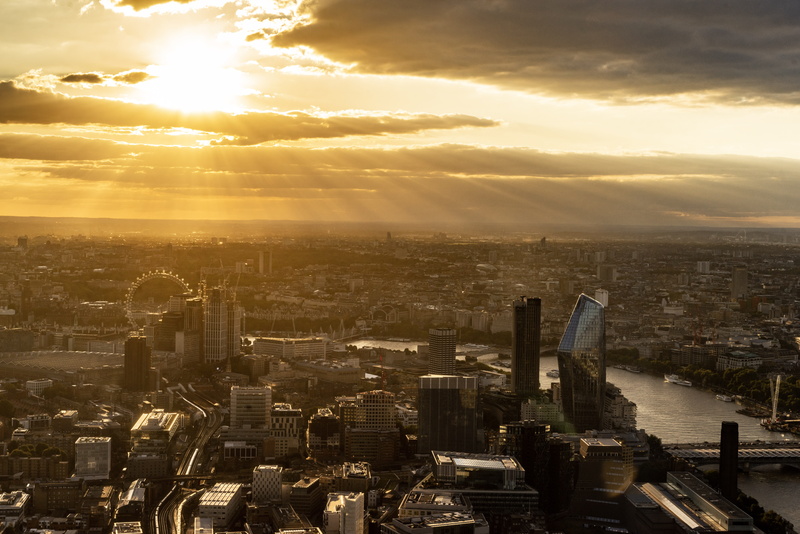 sky, england, built structure, nature, scenery, urban, building, architecture, city, london, financial district, outdoors, metropolis, travel destinations