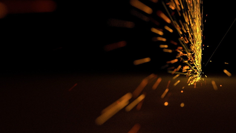 hand, celebration, computer graphics, long exposure, indoors, selective focus, close-up, dark, background, Radio, nature, one person, blurred motion, sparks