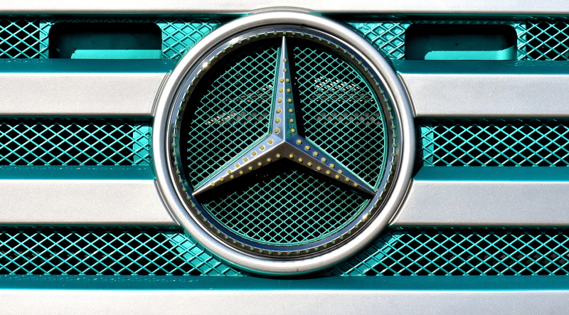 air duct, design, transportation, geometric shape, grid, mode of transportation, day, steel, alloy, motor vehicle, mercedes logo, silver colored, built structure