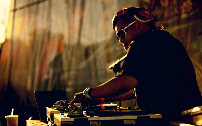 professional Occupation, watches, dj, occupation, factory, workshop, audio equipment, mixing, dark, turntable, work Tool, night, concentration, arms, music