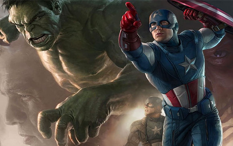 desktop, 1080P, unused, hulk, avengers, character, hd, portraits, captain, america