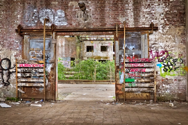 graffiti, abandoned, transience, warehouse, run-down, wall - building feature, void hall, past, stainless, forget, weathered, broken, no people, pforphoto