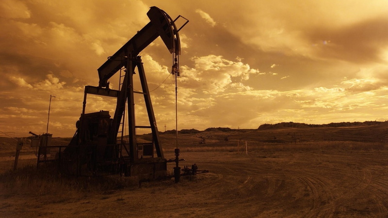 rural scene, oil industry, field, fuel and power generation, oil well, Industrial, Pumpjack, 1080P, landscape, outdoors, nature, silhouette, industrial equipment