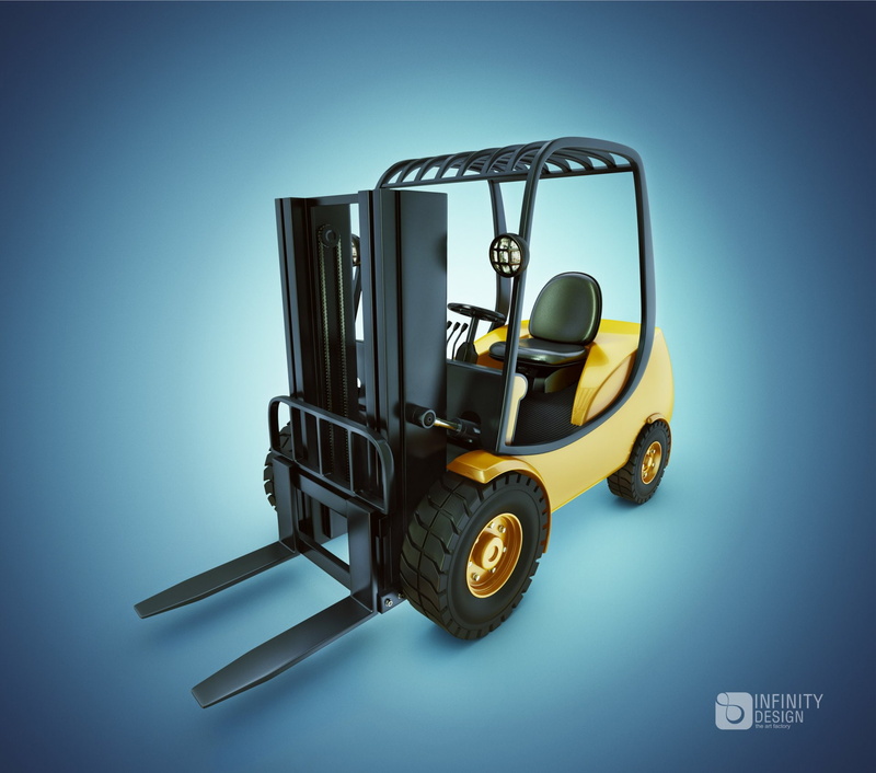 Vehicles, Forklift, 1080P