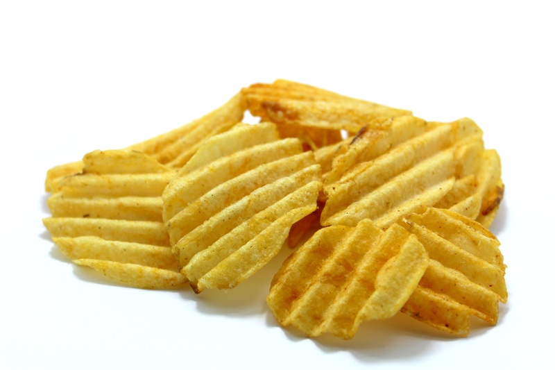 potato chip, freshness, closeup, spicy, salted, sweet food, fat, taste, full, indulgence, crisp, nourishment, still life, no people, yellow, consume, unhealthy eating