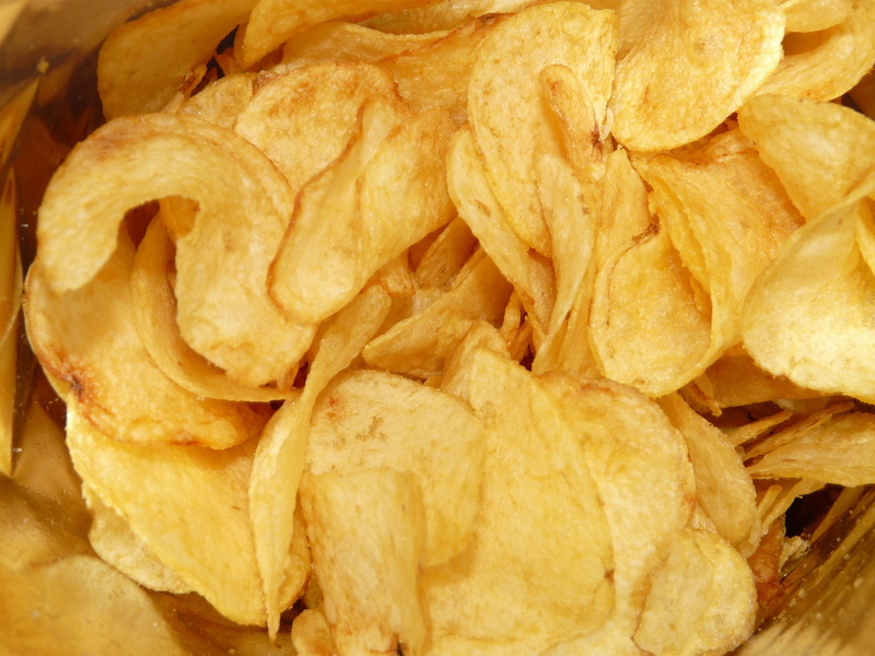 close-up, 2K, indoors, group of objects, close, greasy, food, carbohydrate - food type, fat, thick, salted, freshness, chips, deep, snack, no people, abundance