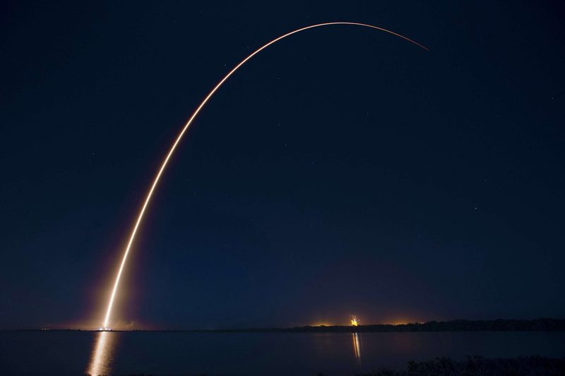 space and astronomy, science, rocket, space, universe, launch, fire, tranquility, galaxy, spaceship, liftoff, 2K, spacex, horizon, astronomy, discovery