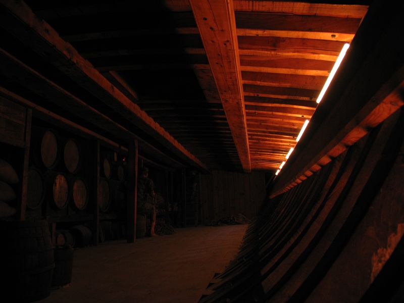 architecture, keller, wood - material, dark, domestic room, ship, pattern, orange color, large group of objects, illuminated, museum, the way forward, indoors