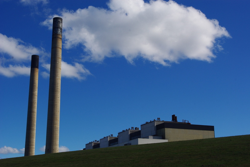 tall - high, architecture And Buildings, fuel and Power Generation, built structure, industrial, outdoors, nature, power, blue, station, sky, day, building exterior