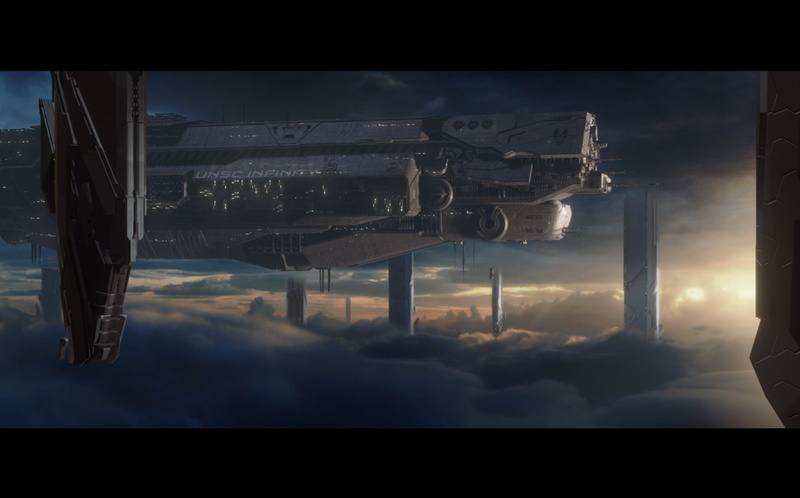 Halo, video games, 1080P, Halo 4, UNSC Infinity