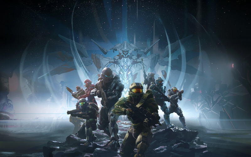 occupation, night, government, men, event, 2K, armed forces, standing, helmet, illuminated, performance, military, Halo 5: Guardians, arts culture and entertainment