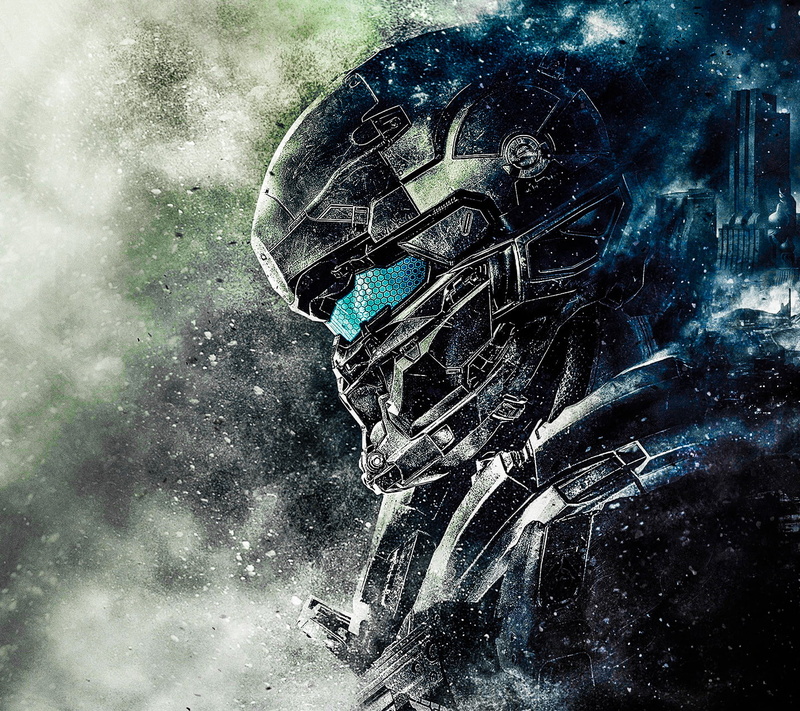 helmet, 720P, video games, Halo, Halo 5: Guardians, science fiction