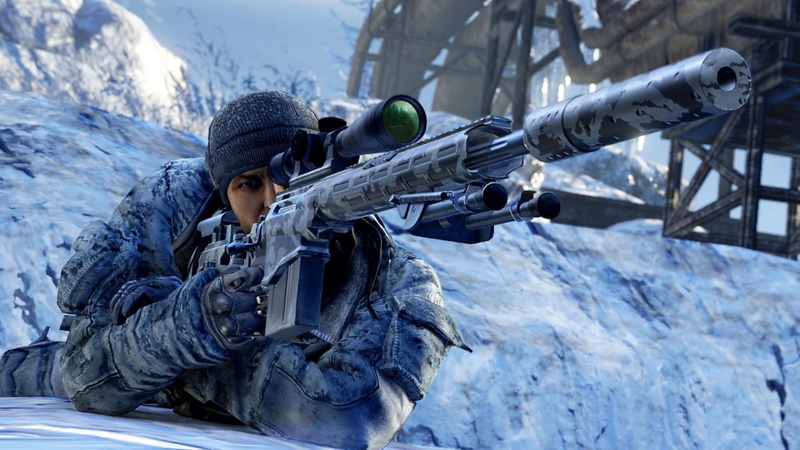 uniform, security, Sniper: Ghost Warrior 2, winter, weapon, leisure activity, clothing, rifle, snow, men, military, holding, gun, government, 1080P, warm clothing