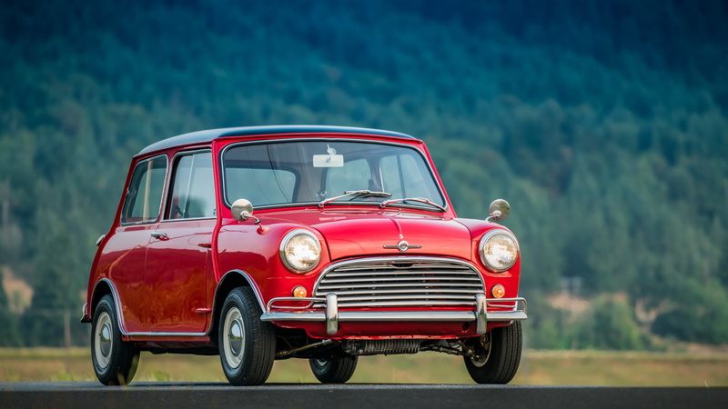 Old Car, Morris Mini Cooper S, Mini, Red Car, Car, 1080P, Sedan