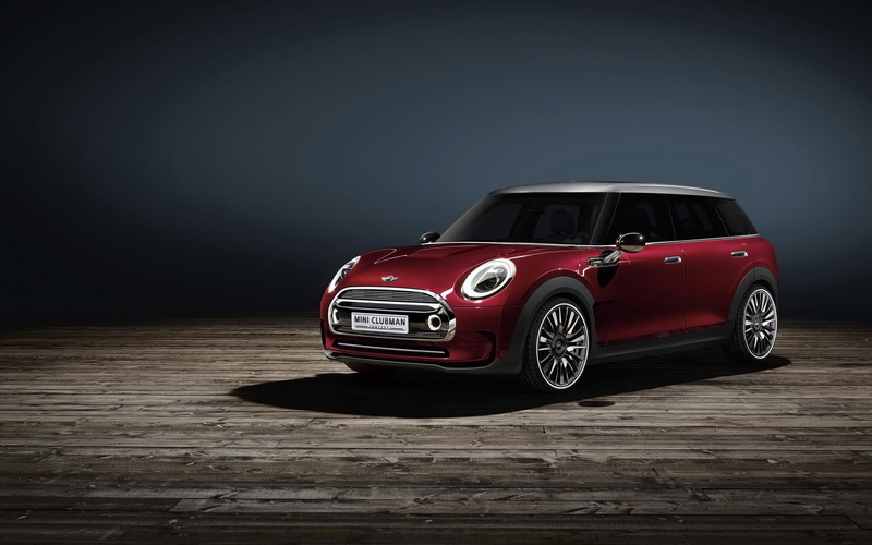 red, mini, 2K, 2014, cars, concept, clubman, cooper