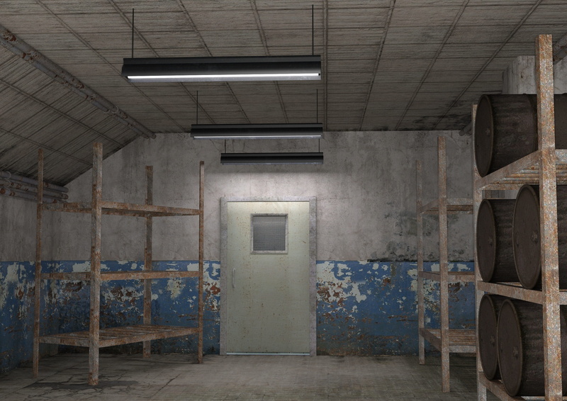 run-down, absence, Industrial, ceiling, obsolete, domestic room, dirty, Barrels, 2K, wall, Interior, container, dark, flooring, old, entrance, Room, door